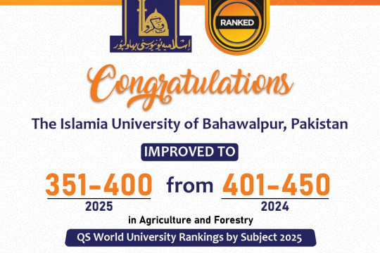 IUB has achieved significant improvement in QS World University Rankings by Subject 2025.