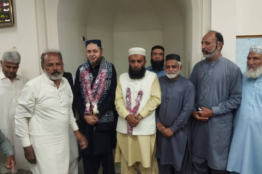 Khatm-ul-Quran prayer ceremony held at Staff Colony Mosque Baghdad ul Jadeed Campus