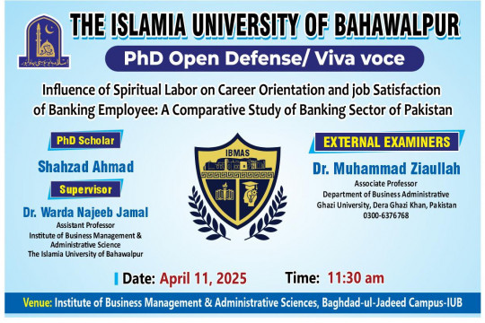 Shahzad Ahmad, a PhD scholar at the IBMAS, will have an open defense on April 11, 2025.