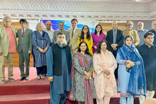 Dr. Ramzan Tahir of IUB participated the reception of the second poetry collection "Raz Sokhan" at a special invitation