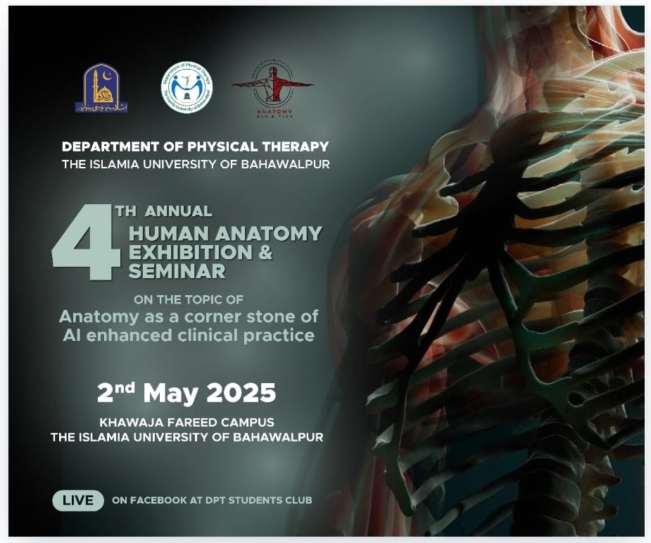 The 4th Annual Human Anatomy Exhibition and Seminar will be held on May 2, 2025.