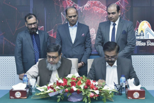 MoU signing ceremony held between INNOVISTA CHOLISTAN and the Islamia University of Bahawalpur
