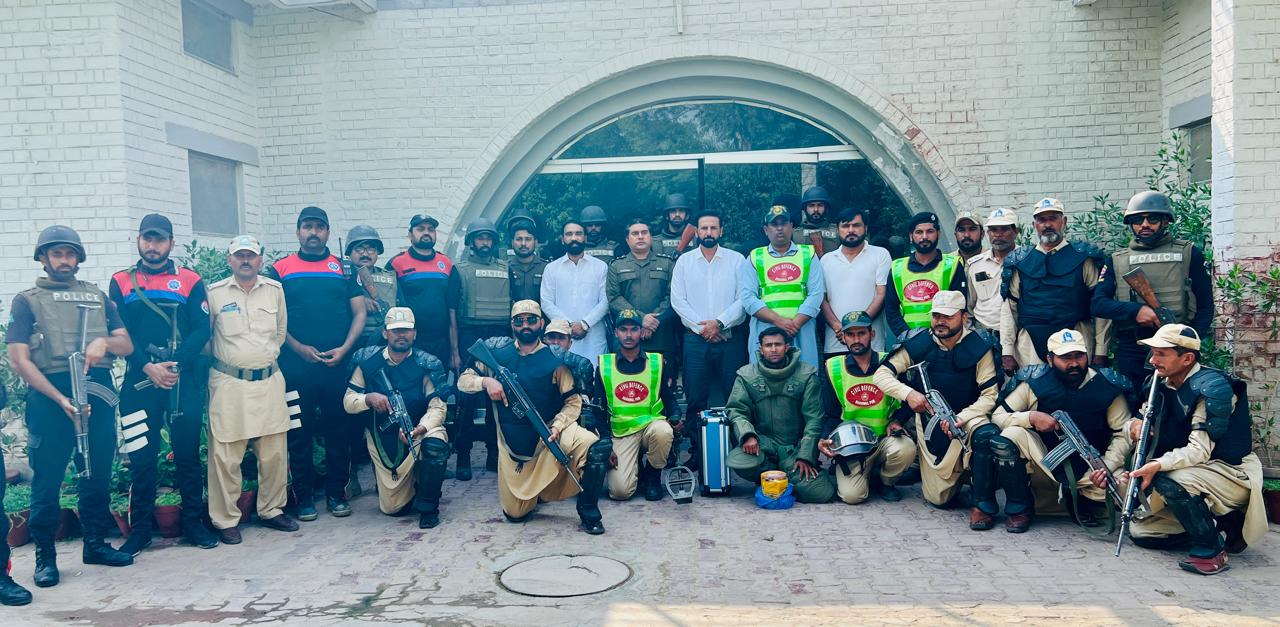 Collaborative Safety Measures: The Islamia University of Bahawalpur conduct mock exercise with Law Enforcement Agencies