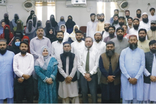 A special seminar on the services of Dr. Muhammad Hamidullah at the IUB and celebration of Pakistan’s victory