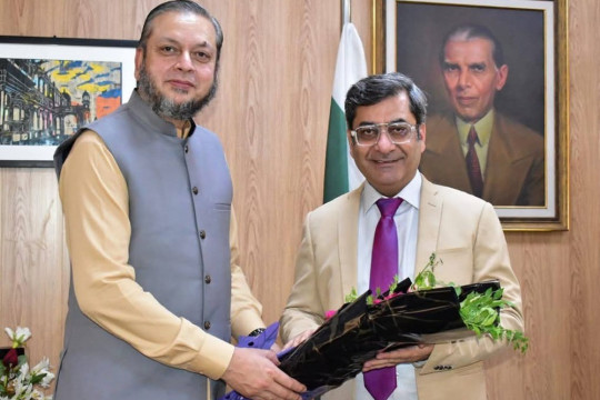 Vice Chancellor Prof. Dr. Muhammad Kamran visited Government College University Faisalabad.