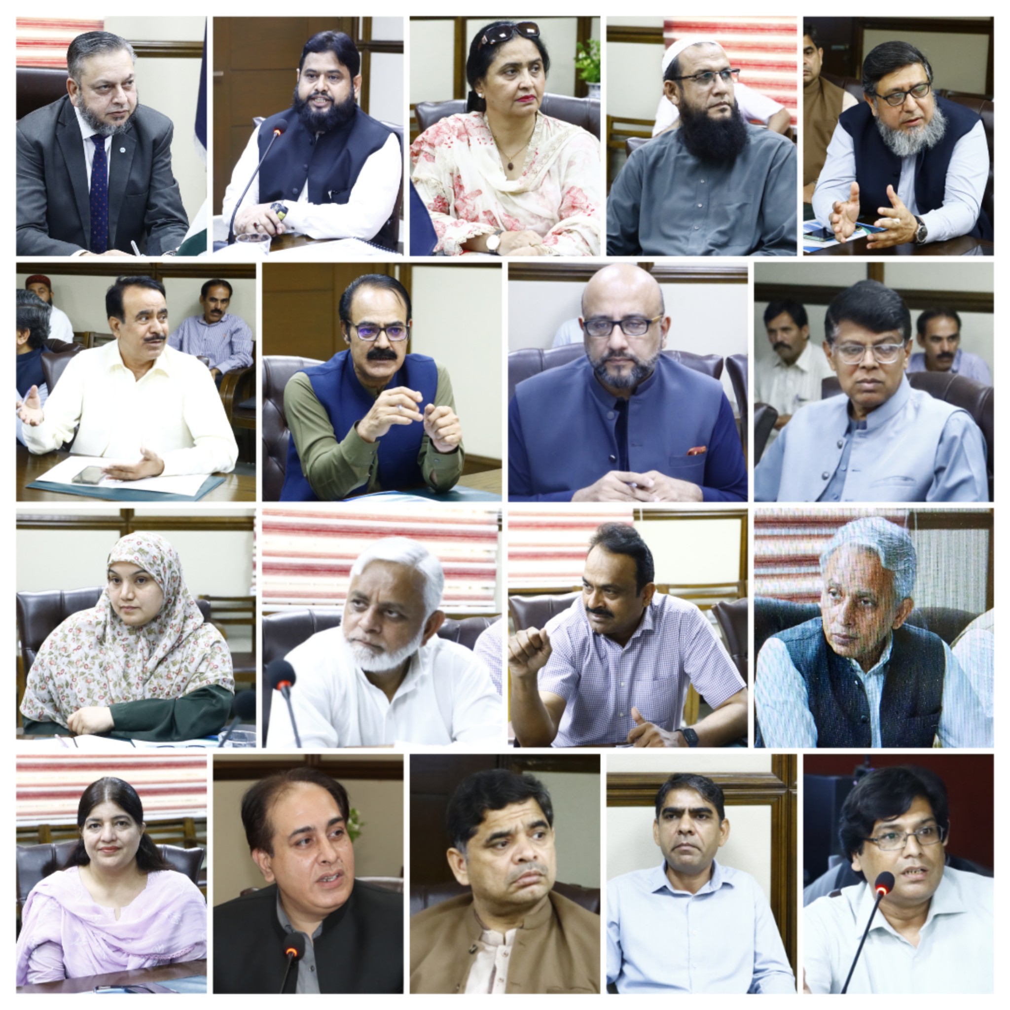 First meeting of the Institutional Quality Circle (IQC) was held at the Islamia University of Bahawalpur.