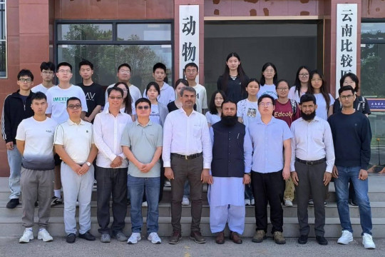 Dr. Khalid Mehmood from IUB participated in the third International Agrobiodiversity Congress in China.