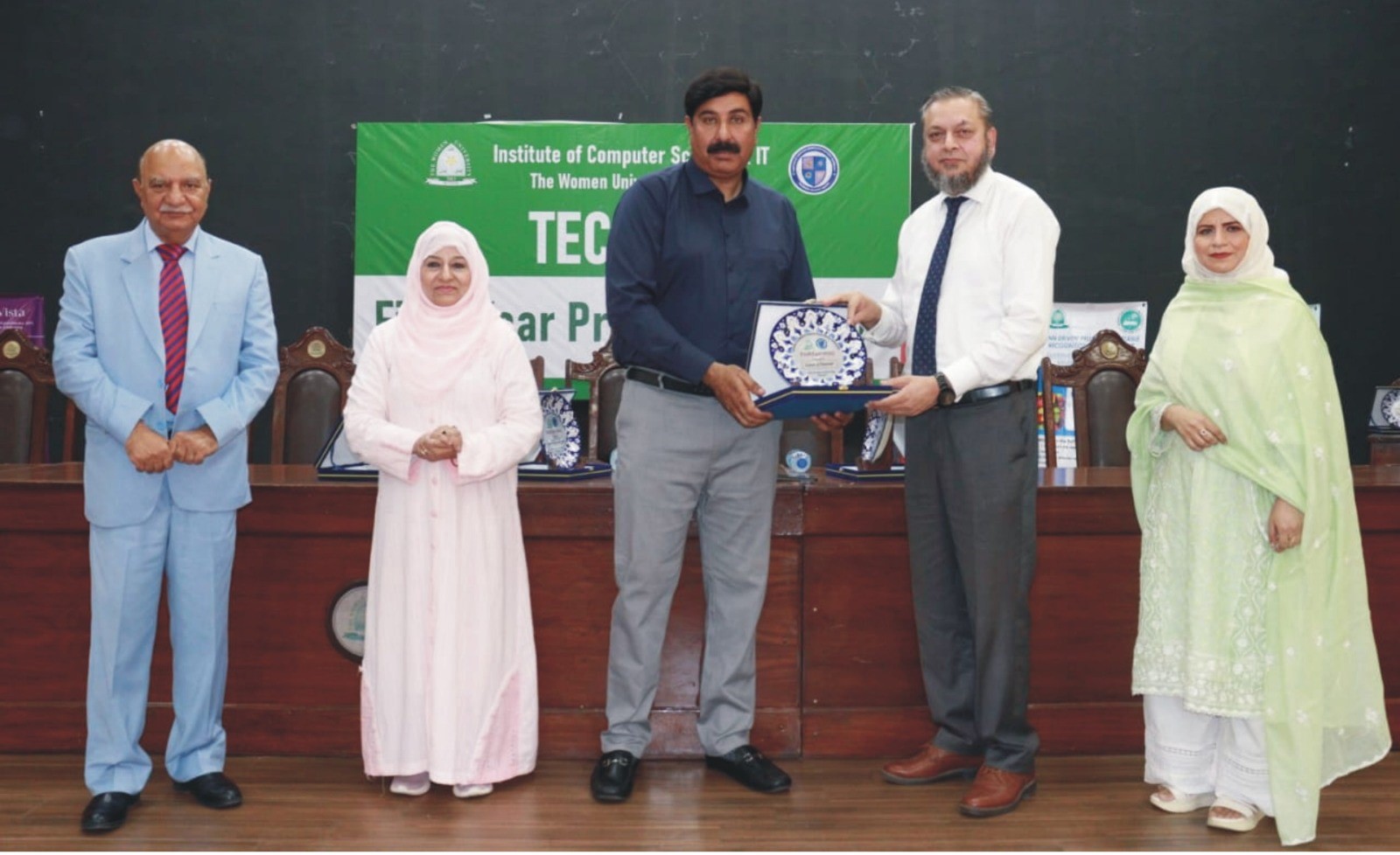 VC Prof. Dr. Muhammad Kamran participated as a special guest in TECH EXPO 2025 held at Women's University Multan.