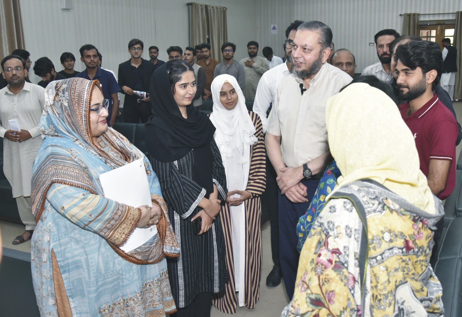 Vice Chancellor Prof. Dr. Muhammad Kamran visited the IUB Admission Fall 2025 Centers at Abbasia Campus.