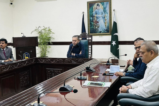 High-level online meeting between IUB and British international training organization The Training Marketplace.