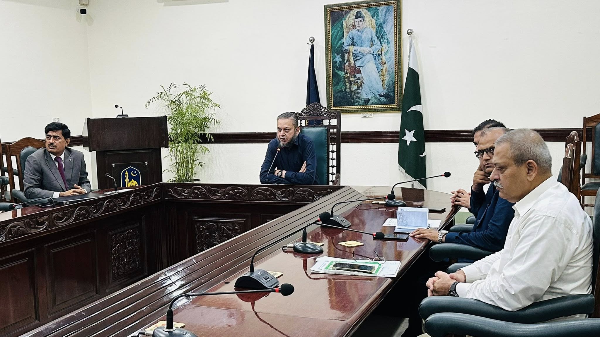 High-level online meeting between IUB and British international training organization The Training Marketplace.