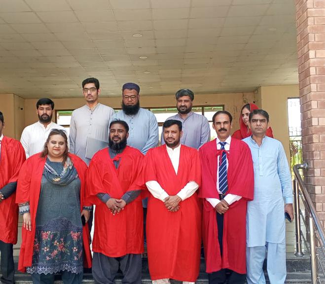 Mr. Muhammad Athar Bashir, a PhD student at IBMAS, had a successful public defense.