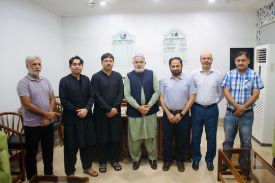 A delegation from Fauji Fertilizer Company (FFC) visited the Islamia University of Bahawalpur.