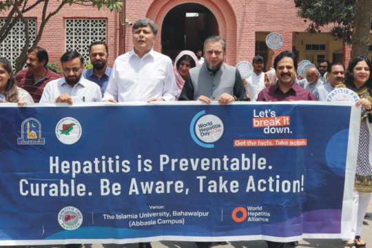 A special seminar was held by the Medical and Health Division, IUB, on the occasion of World Hepatitis Day 2025.