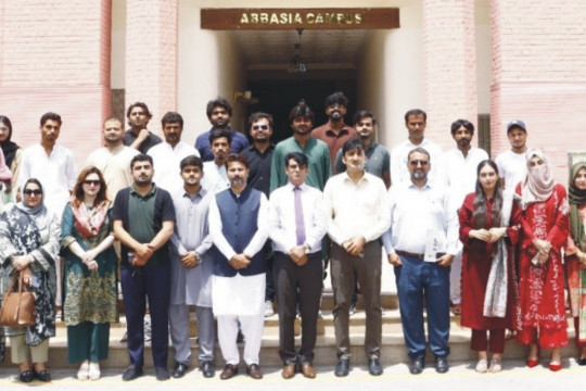 "Youm-e-Istehsal-e-Kashmir" was observed by the Islamia University of Bahawalpur with a rally and seminar.