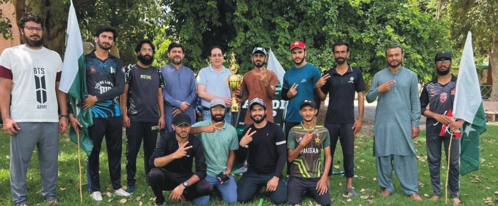 Celebrating Independence through Cricket: Friendly match between IUB Sports Promotion Society and IUB Admin XI