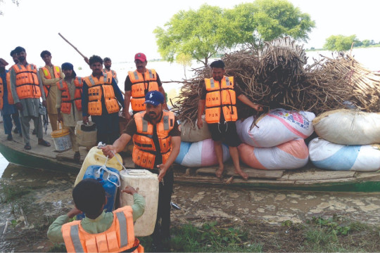 Vice Chancellor Prof. Dr. Muhammad Kamran has said that the IUB stands with its flood-affected people.