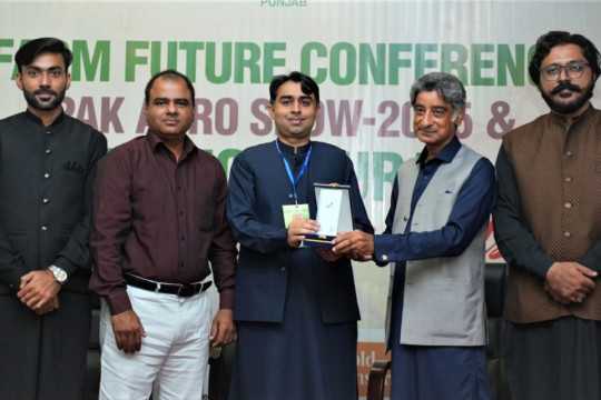 IUB faculty member Dr. Azhar Hussain has been awarded the Agricultural Youth Award Researcher of the Year 2025.
