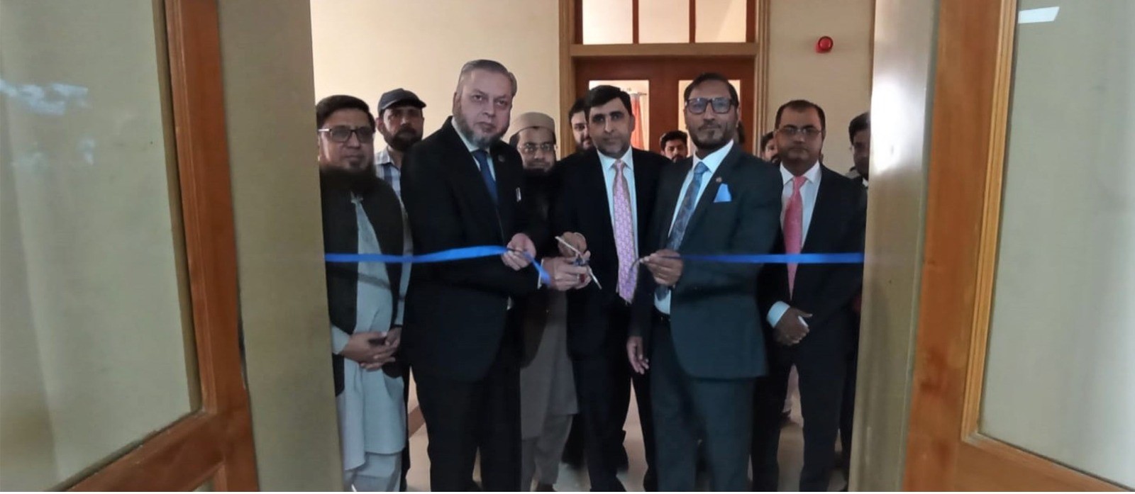 Inauguration of the Center of Islamic Finance (CIF) at IBMAS, Baghdad-ul-Jadeed Campus.