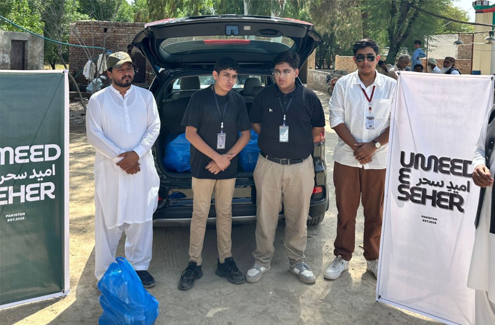 Working Together for Humanity: Umeed e Sahar and IUB Flood Relief Operations