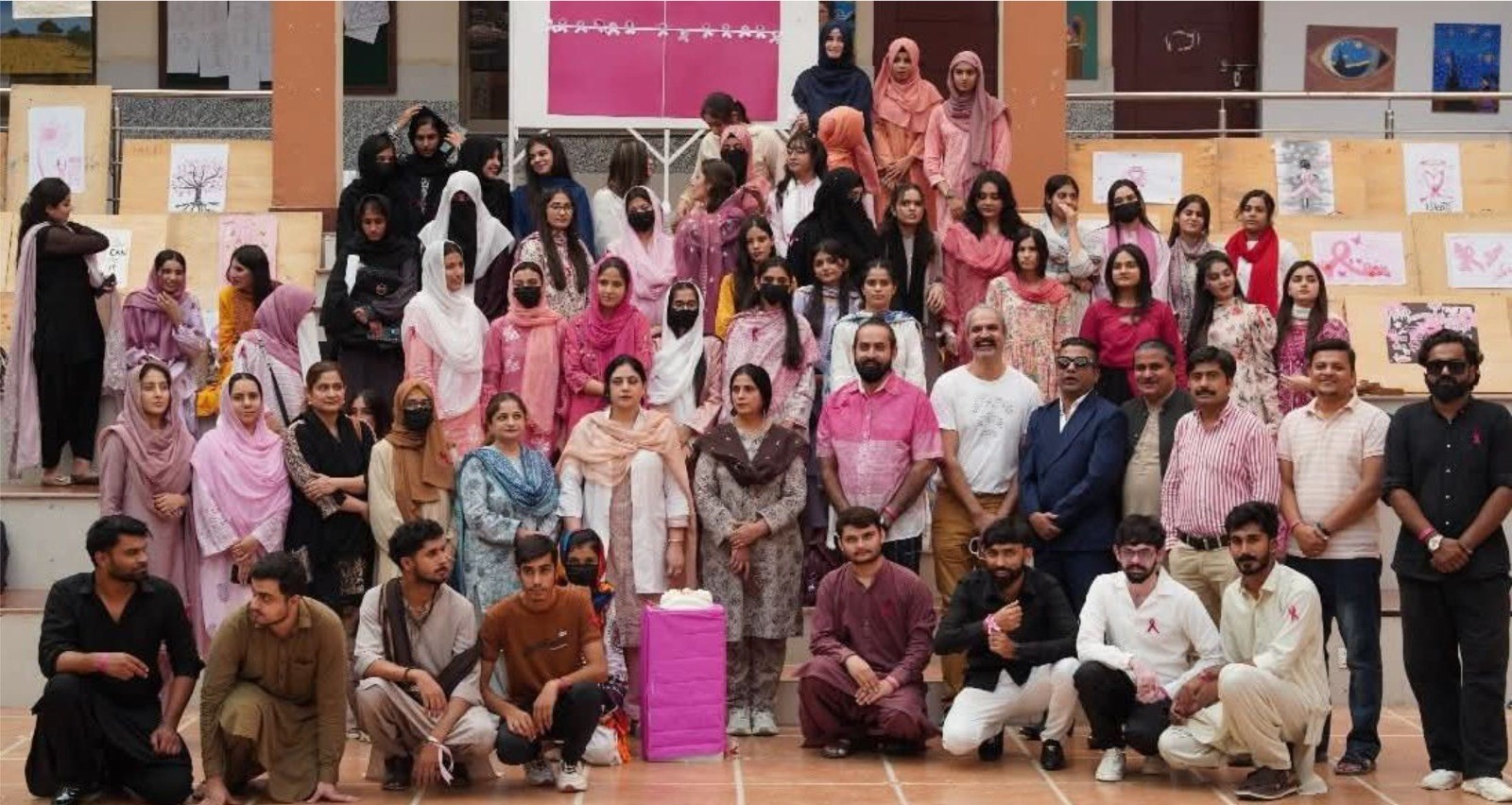 An awareness seminar on breast cancer was organized at the University College of Art and Design, IUB.