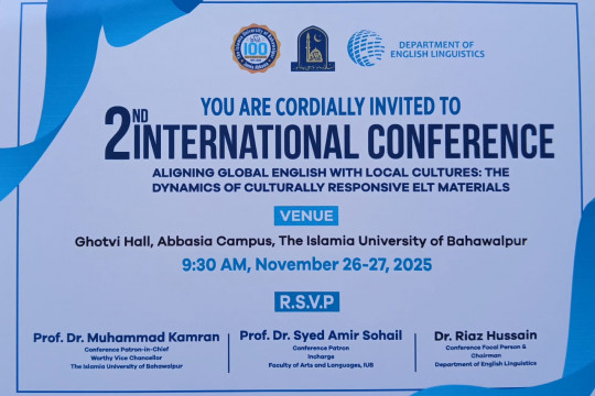 2nd International Conference on Aligning Global English with Local Cultures will held on 26-27 November 2025