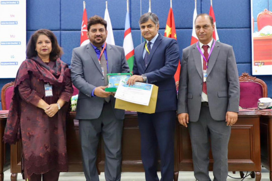 Prof. Dr. Muhammad Arshad from IUB participated in the International Conference on Chemistry held at Islamabad.