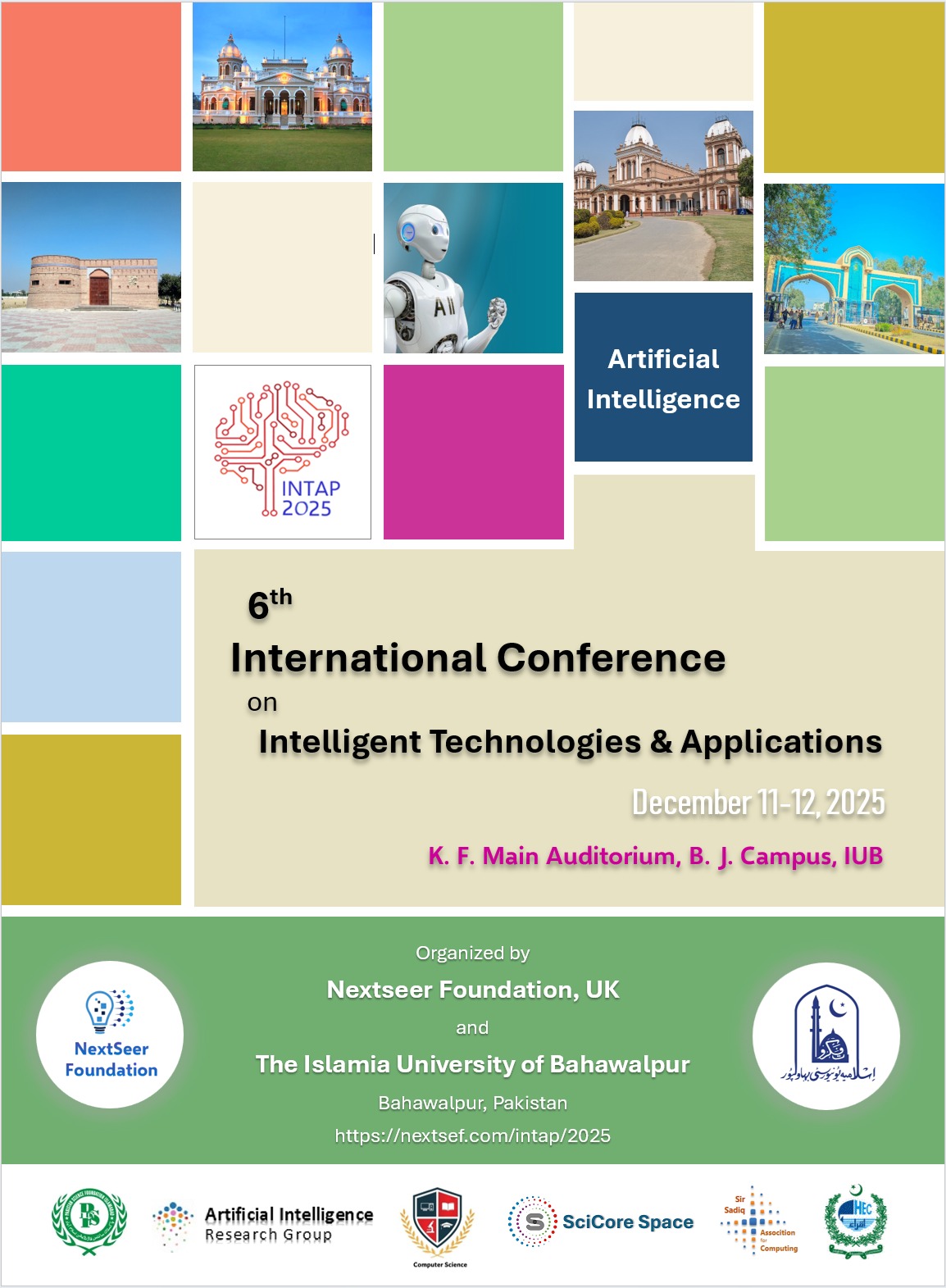 6th International Conference on Intelligent Technologies & Applications will take place at IUB from December 11, 2025.