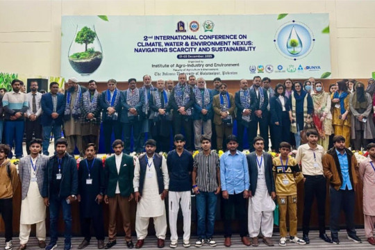 The second International Conference on Climate, Water, and the Environment, NEXUS, has begun.