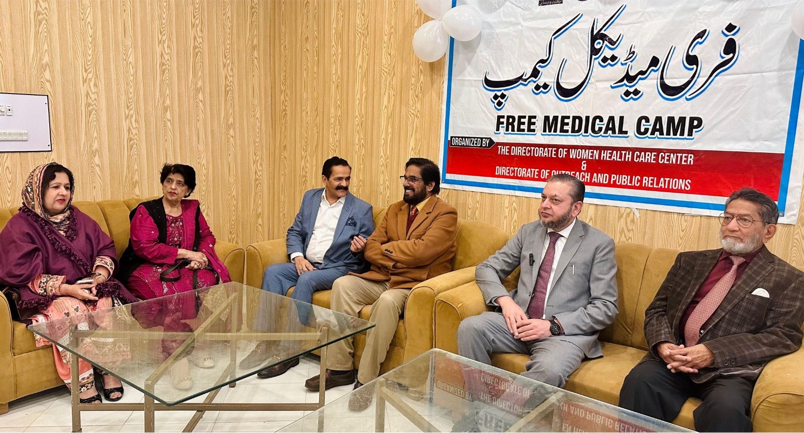 MoU with Nadeem Khan Pathology Laboratory and Inauguration of Medical Camp at Baghdad Campus