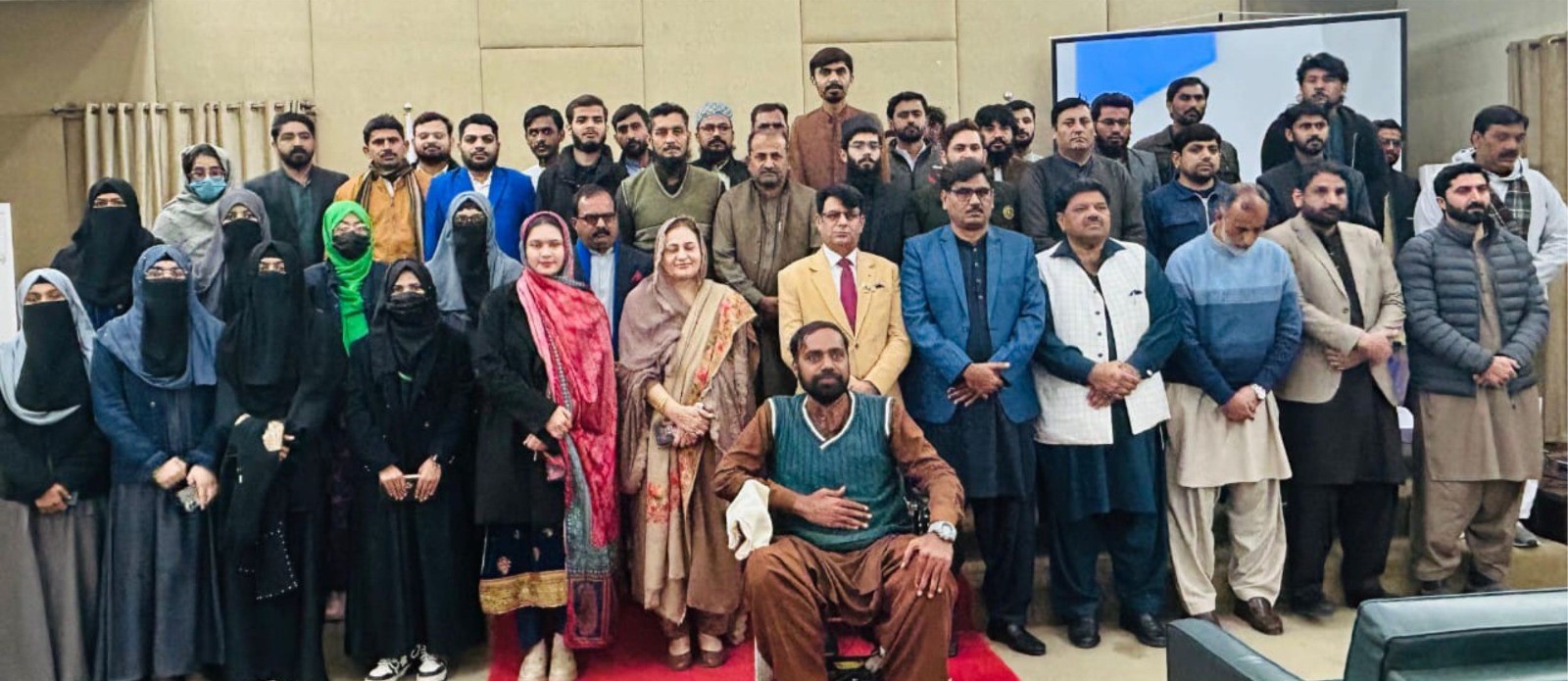 Celebration of birth anniversary of Quaid-e-Azam Muhammad Ali Jinnah at the IUB.