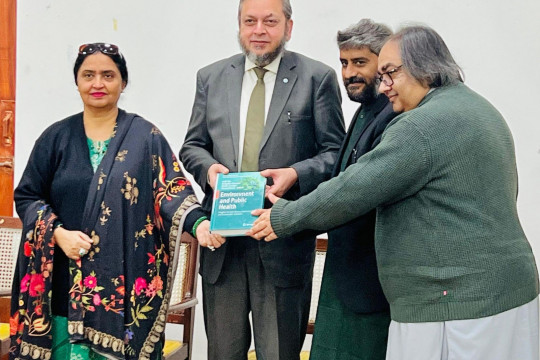 IUB Hosts Launch of Dr. Farooq Ahmed’s Springer Nature Book on Environment and Public Health