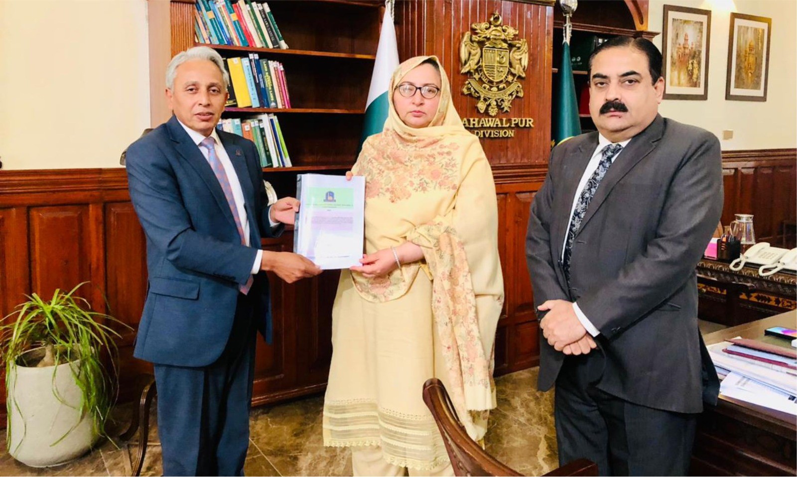 IUB is playing a significant role in the social and economic development of the region.” — Commissioner Bahawalpur