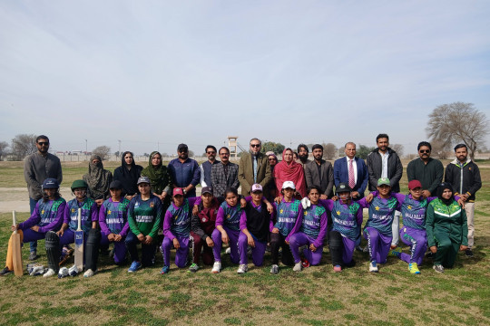 Female cricket tournament on the eve of International Women's Day and 100th anniversary celebrations of IUB