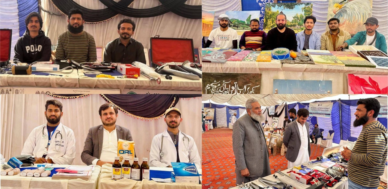 IUB established multiple departmental exhibition at the Cholistan Jeep Rally 2026.
