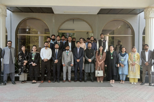 The 53rd CTP delegation of the Civil Services Academy Lahore participated in the Public Policy Dialogue