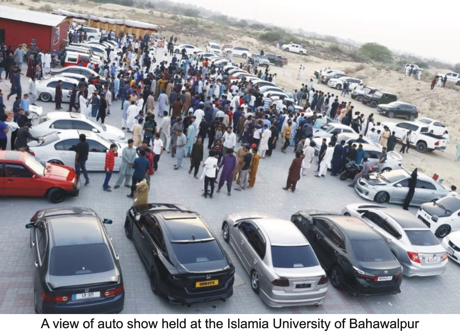 Auto show at IBMAS eng 2