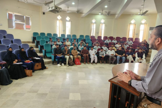 IUB held an orientation ceremony for the inaugural batches of the newly launched BS AI and Climate Change degree program