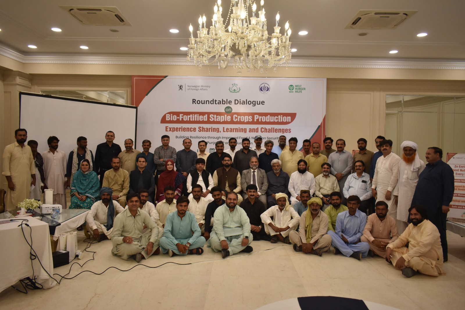 RoundTable dialog on Bio-fortified staple crops production: Dr. Hamid Nawaz Bhatti’s Expert Contribution at Multan.