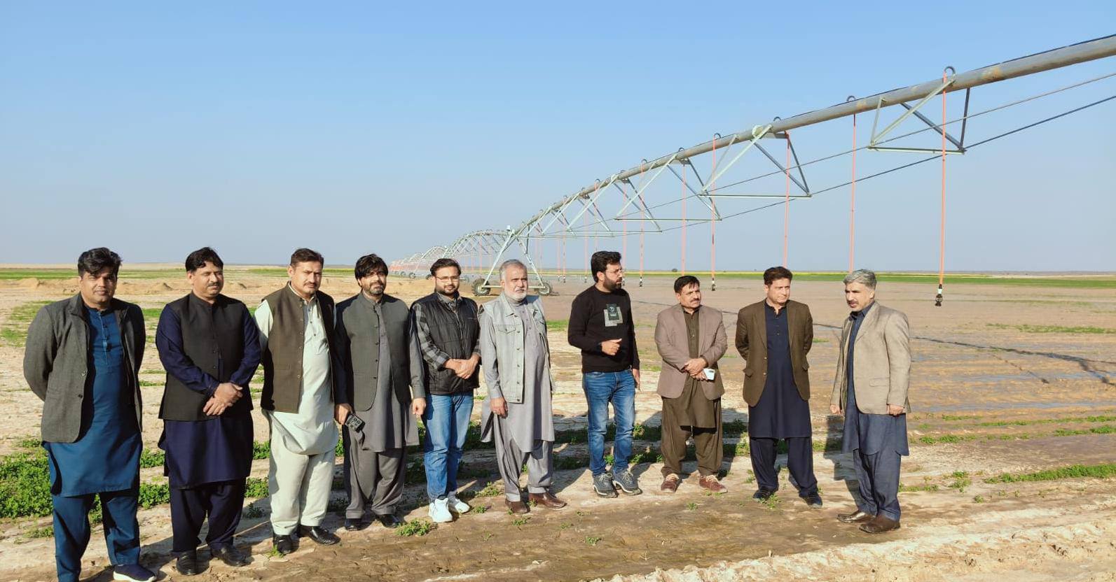 Faculty members of the Islamia University of Bahawalpur visited Pantera Farms in Cholistan Desert