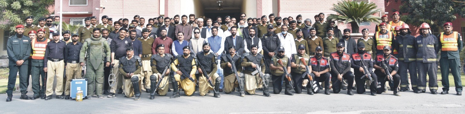 A mock security exercise was conducted in collaboration with the IUB Security Division and LEA of Bahawalpur District