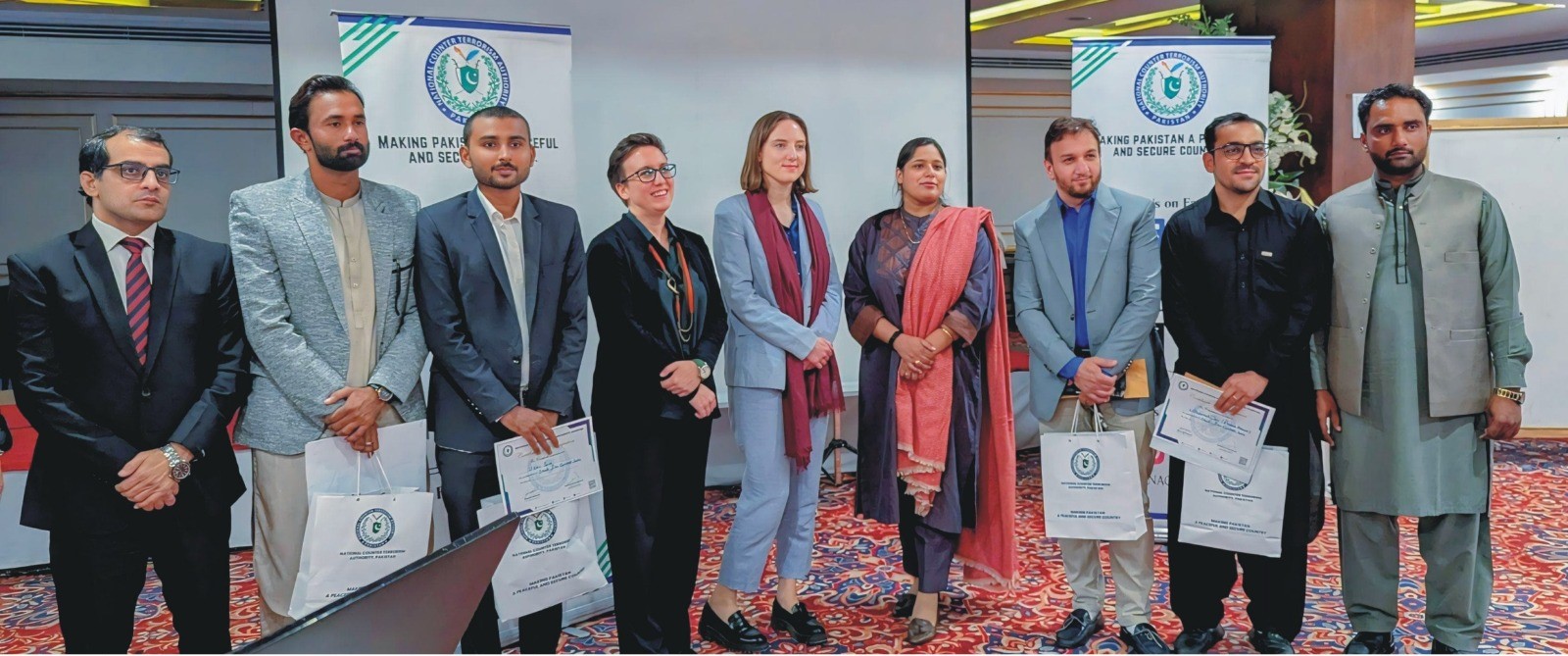 IUB student Uzair Sonu got consolation prize (fourth position) in a NACTA short film competition