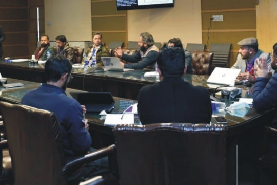 Dr. Abid Shahzad from IUB conducted a two-day training workshop at the University of Baltistan, Skardu