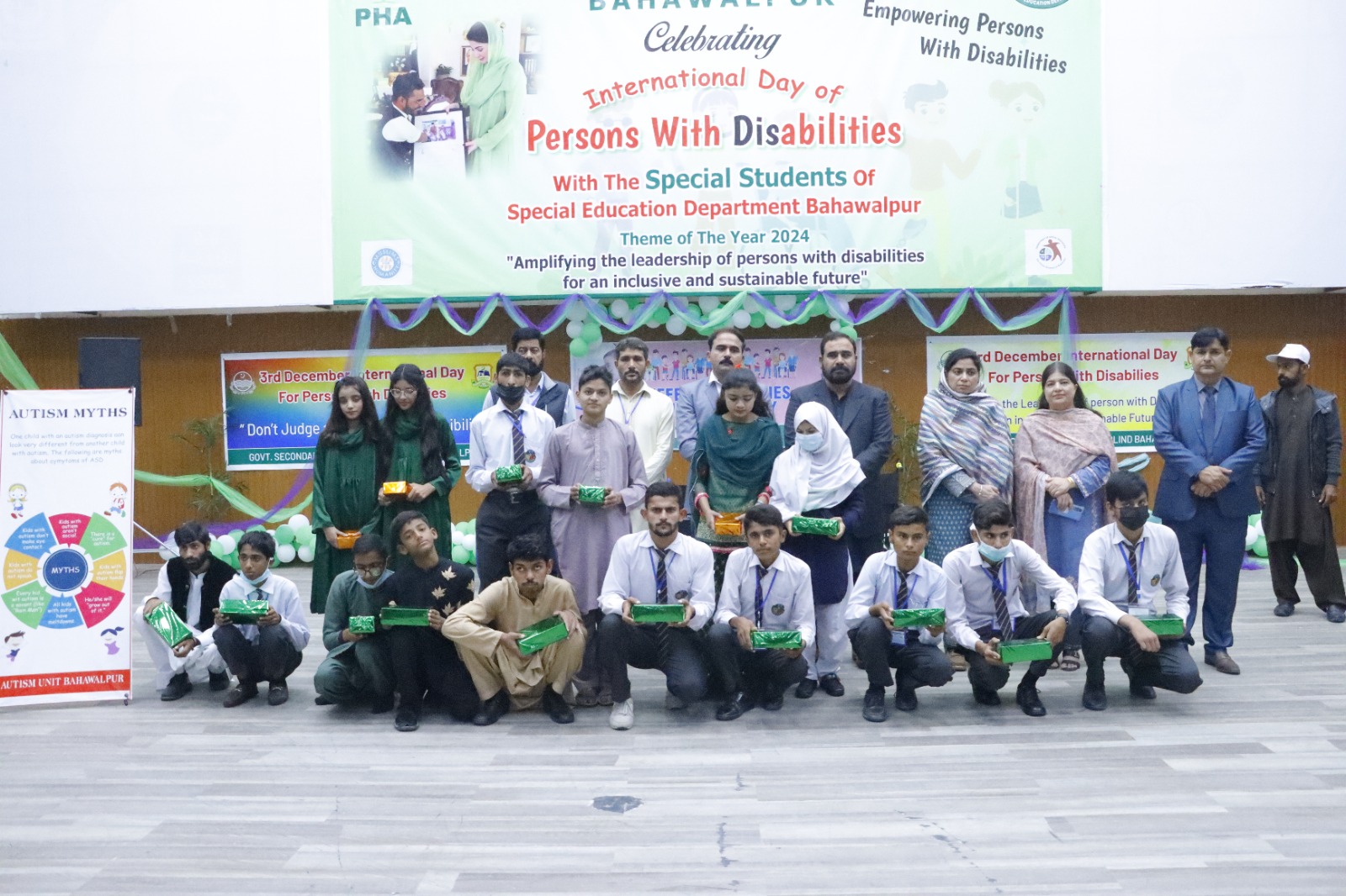International Day of Persons with Disabilities 2024 was observed at the Islamia University of Bahawalpur