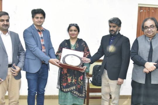 The Islamia University of Bahawalpur organized an event on the topic of Global Health and its Colonial Roots