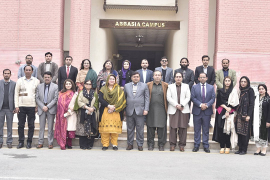 Higher Education Commission, Pakistan organized the NCRC meeting at the Islamia University of Bahawalpur