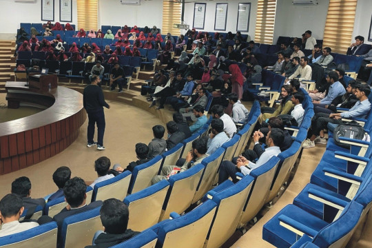 IUB and LUMS organized a two-day event about learning and understanding Mathematics.