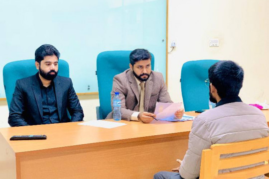 IBMAS, IUB organized a highly successful recruitment drive for final semester undergraduate and postgraduate students