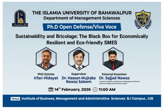 On February 14, 2026, Irfan Hidayat, an IBMAS PhD scholar, will defend his thesis.