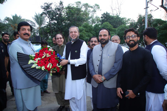 Inaugural Ceremony of IUB Centenary Celebrations: Honorable Governor Punjab Sardar Saleem Haider Khan graced the event.